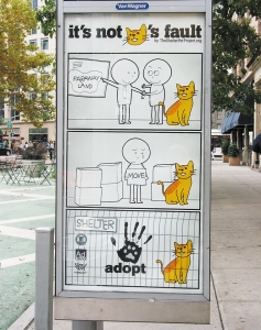 Cat Shelter Sign