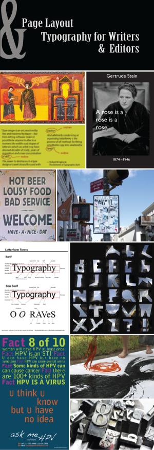 Page Layout and Typography for Writers and Editors
